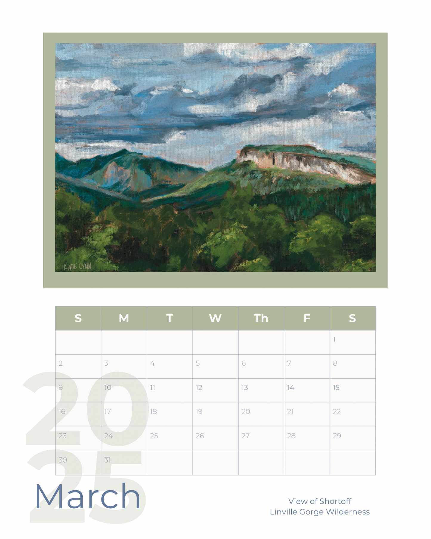 WNC Desk Calendar (preorder)