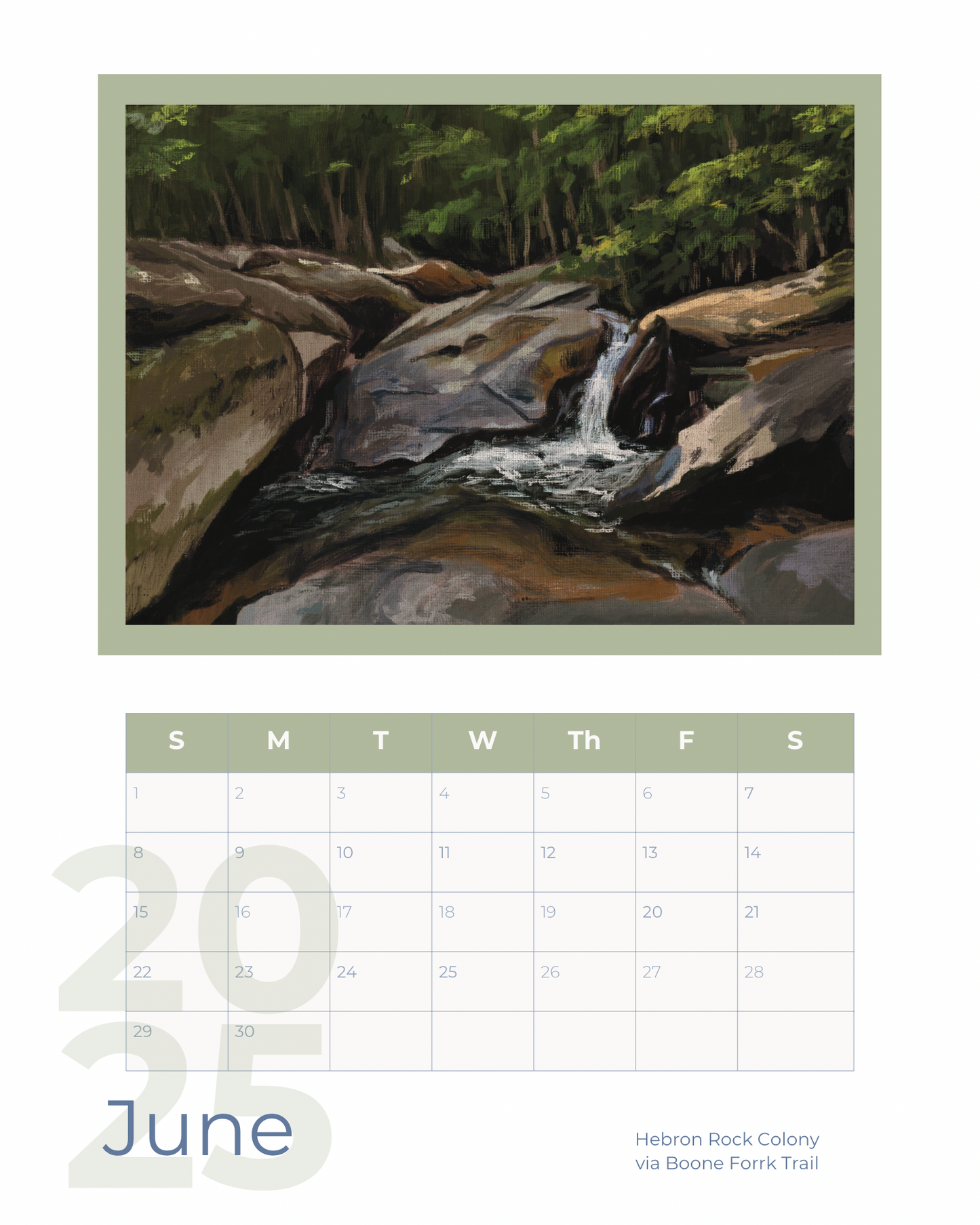 WNC Desk Calendar (preorder)